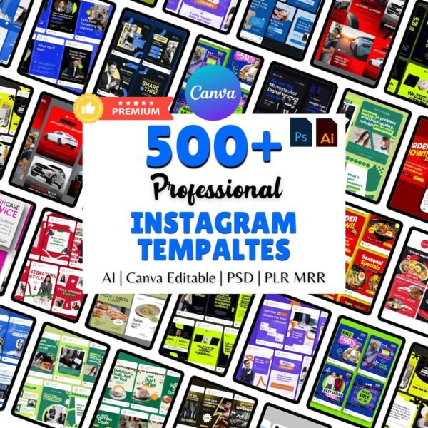 500+ Instagram Templates (Canva, PSD & AI) for Ecommerce
