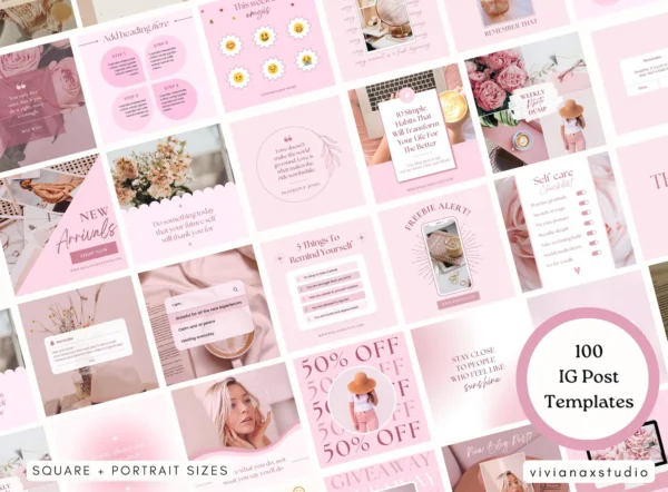 4 270 Editable Canva Templates for Posts & Stories