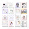 6 100 Colorful Instagram Canva Templates for Coaches