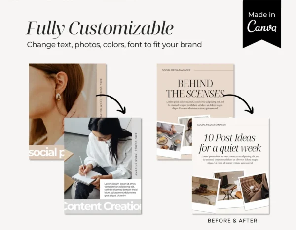7 Brand Engagement Kit™ – Instagram Marketing Templates