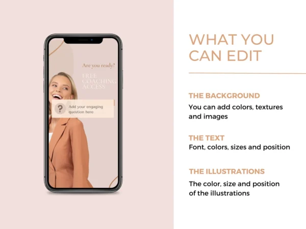 Coach Influence™ – Instagram Posts & Stories Templates