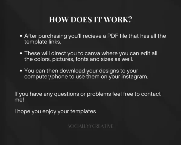 8 Dark Aesthetic Canva Templates for Premium Social Media Marketing